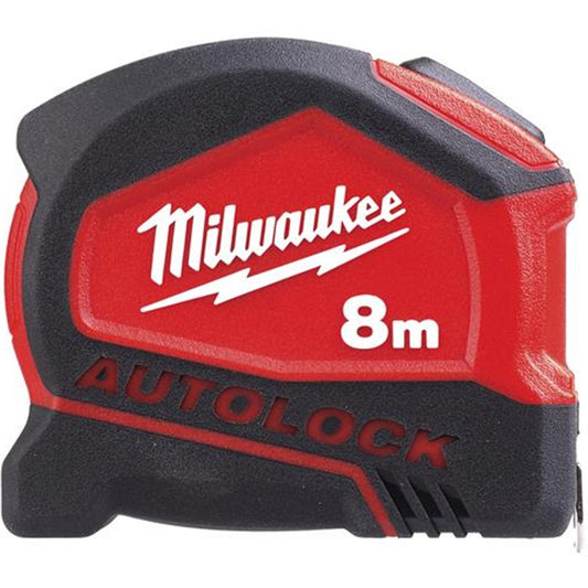 Milwaukee Autolock Tape Measure 8m 4932464664