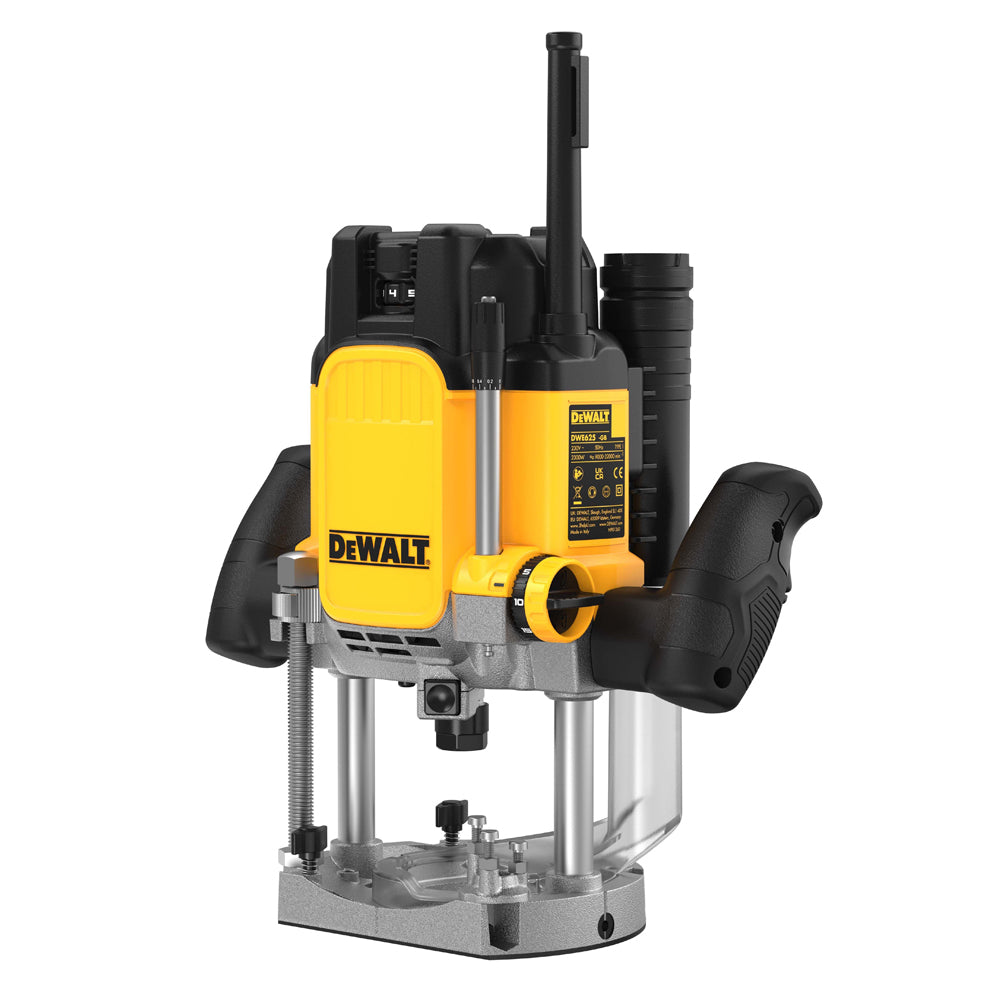 Dewalt DWE625KT 1/2in Plunge Router 2300W 240V with 1/2