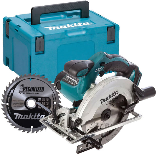 Makita DSS611Z 18V 165mm Circular Saw With Type 3 Case, Inlay & Blade