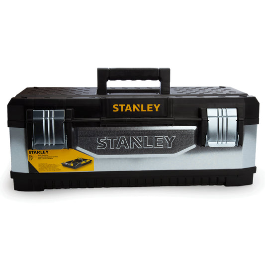 Stanley 1-95-619 Galvanised Metal Toolbox 58cm/23" STA195619