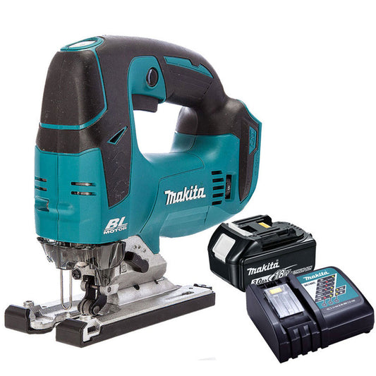 Makita DJV182Z 18v LXT Brushless Jigsaw with 1 x 5.0Ah Battery & Charger