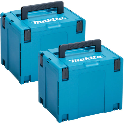 Makita 821552-6 Type 4 Makpac Connector Stacking Large Case No Inlay Twin Pack