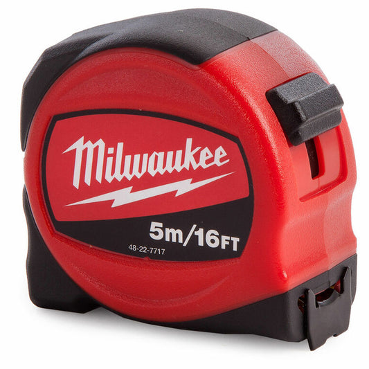 Milwaukee S5-16/25 5m/16ft Compact Tape Measure 48227717