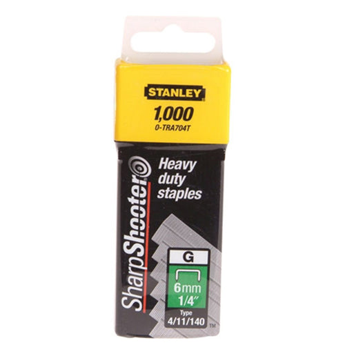Stanley STA1TRA709T 14mm Heavy-Duty Staples Pack of 1000