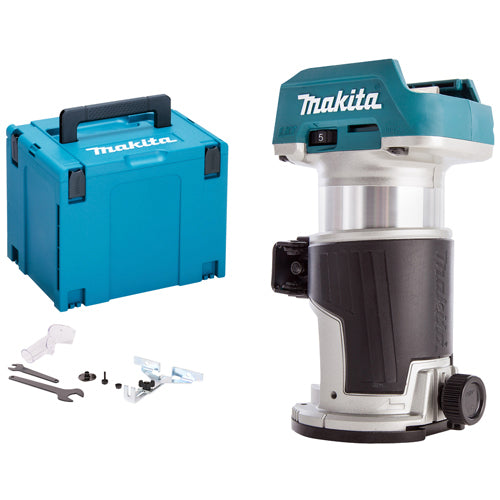 Makita DRT50ZJ 18V LXT Li-ion Brushless Router Trimmer Body With Makpac Case