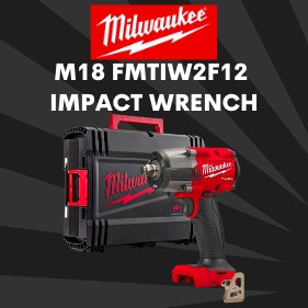Milwaukee M18FMTIW2F12-0X 18V Fuel Brushless 1/2" Impact Wrench with Case