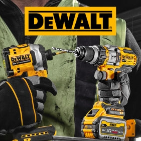 DeWalt DCK2052H2T-GB 18V XR Brushless Combi Drill + Impact Driver with 2 x 5.0Ah Powerstack Battery Charger & Case